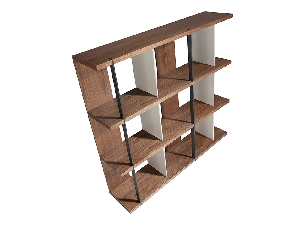 Estantería en chapa natural de nogal 3236 Ángel Cerdá - 5