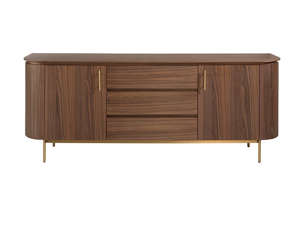 Aparador en chapa natural de nogal 3228 Ángel Cerdá - 3