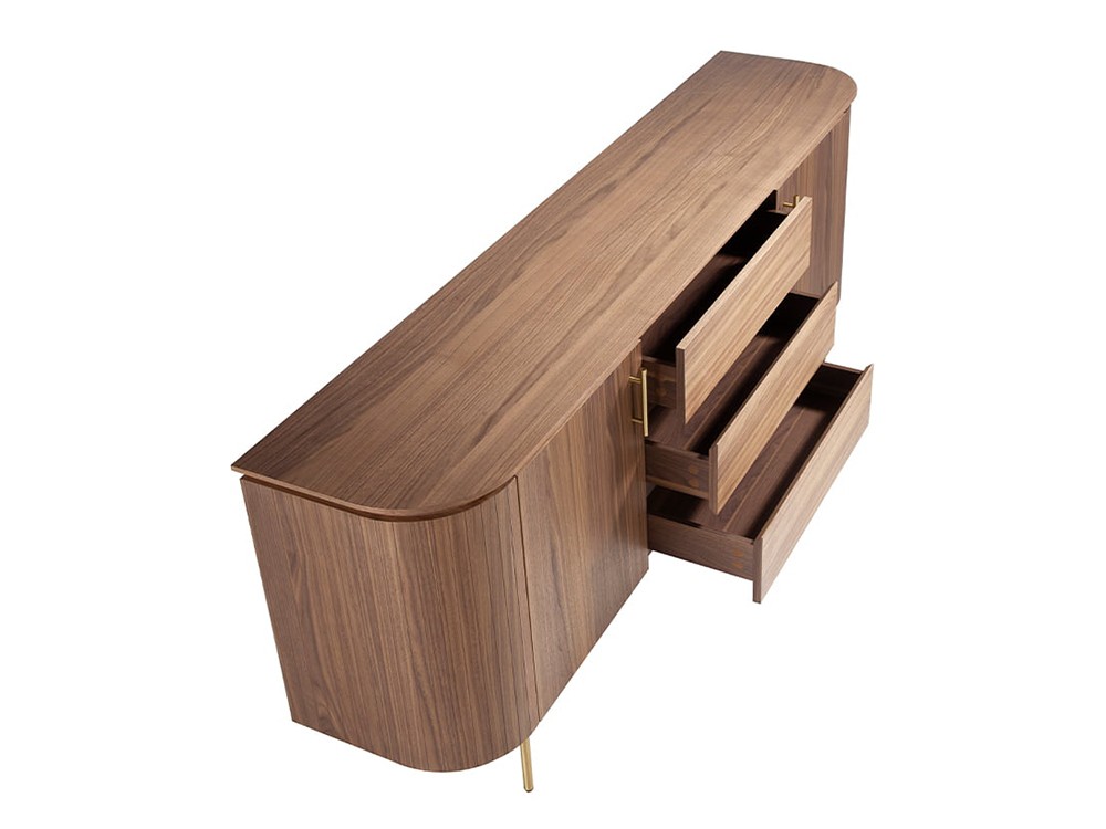 Aparador en chapa natural de nogal 3228 Ángel Cerdá - 5