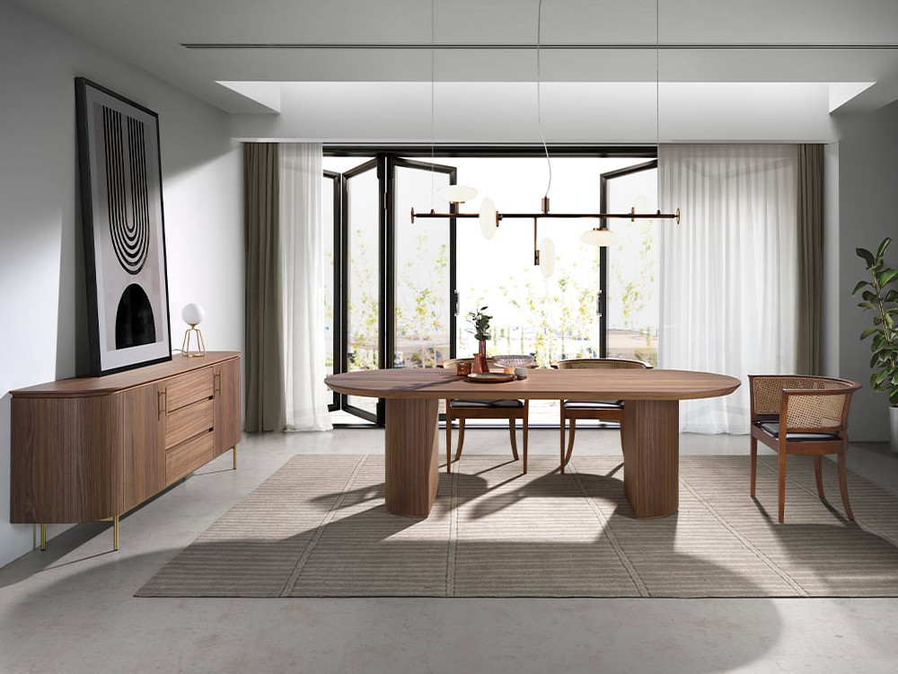 Aparador en chapa natural de nogal 3228 Ángel Cerdá - 8