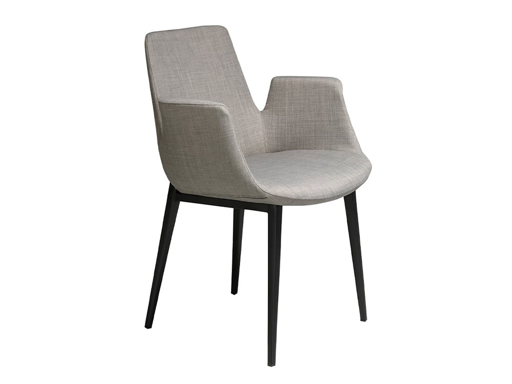 Silla con estructura de metal tapizada Ángel Cerdá 4002 - 1