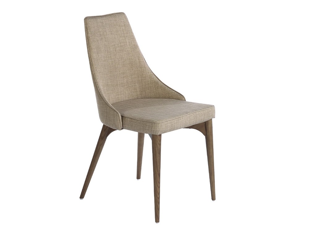 Silla tapizada con pies nogal Ángel Cerdá 4032 - 1