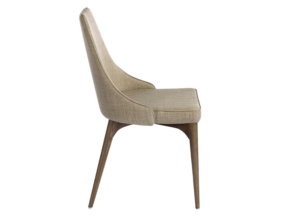 Silla tapizada con pies nogal Ángel Cerdá 4032 - 2