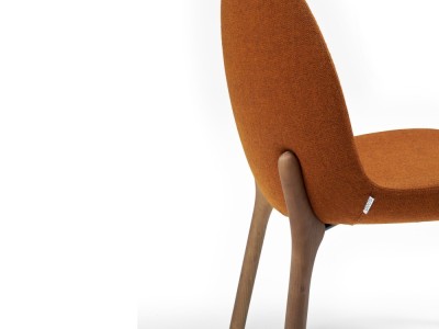 Silla tapizada Pelikan Wood MF de Doos - 3