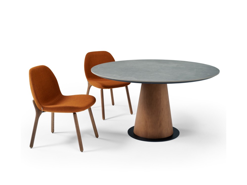 Silla tapizada Pelikan Wood MF de Doos - 2