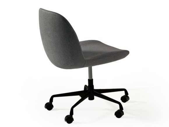 Silla tapizada Pelikan Office GR elevable con ruedas de Doos - 1