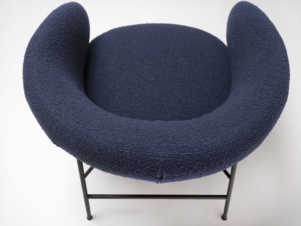 Sillón tapizado Ginger Lounge Bouclé de Ondarreta - 3