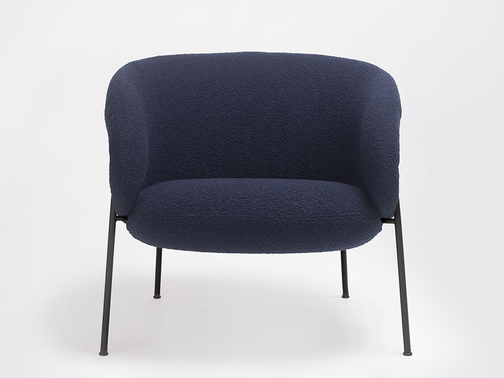 Sillón tapizado Ginger Lounge Bouclé de Ondarreta - 2