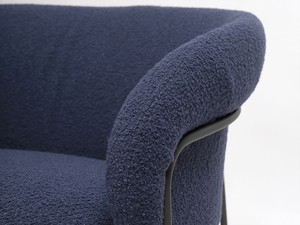 Sillón tapizado Ginger Lounge Bouclé de Ondarreta - 7