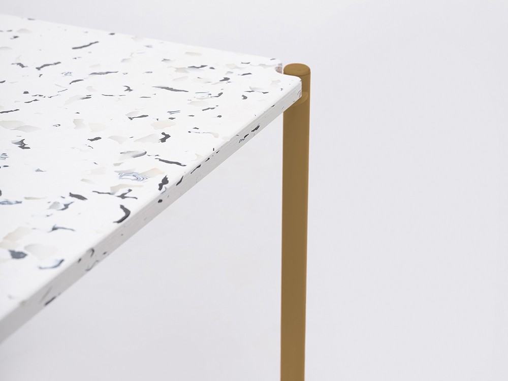 Mesa baja de centro o auxiliar Uda Pet Minerale de Ondarreta - 5