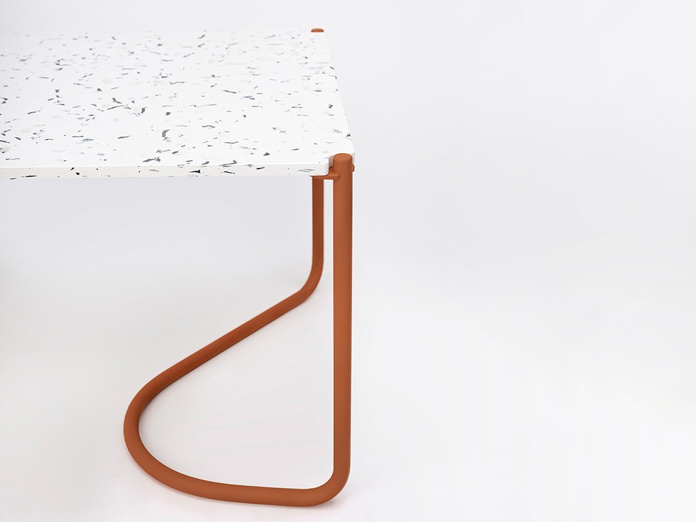 Mesa baja de centro o auxiliar Uda Pet Minerale de Ondarreta - 10