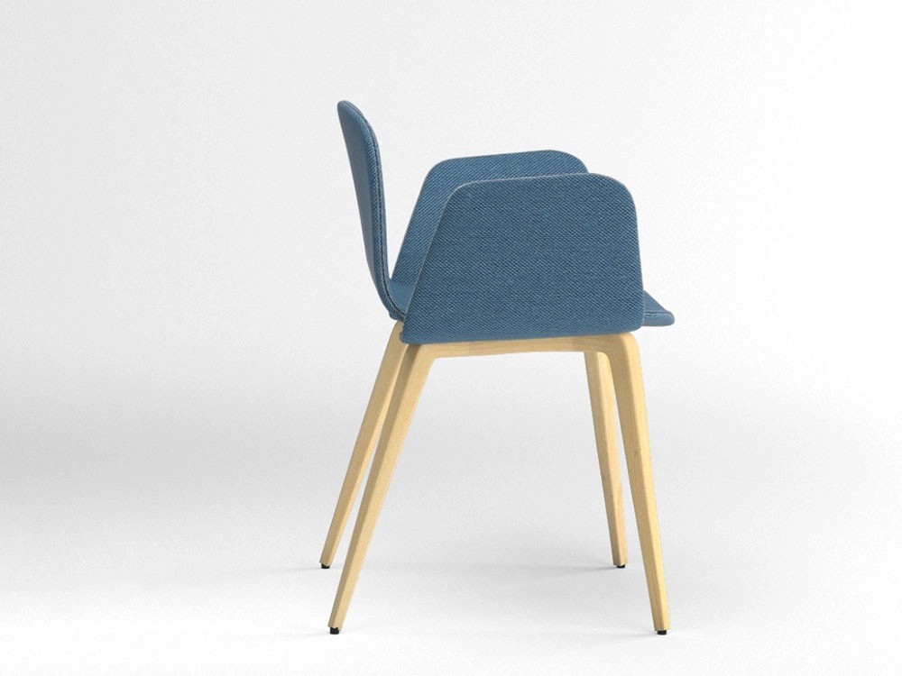 Silla Bob Wood XL tapizada Ondarreta