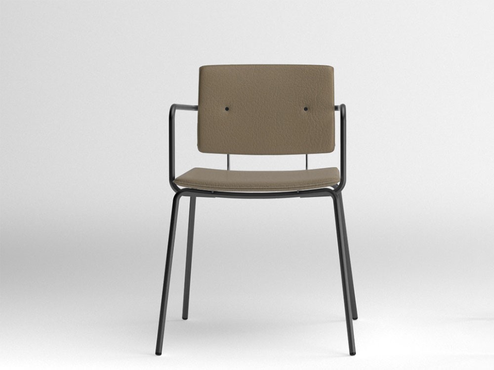 Silla Don piel sintética Ondarreta