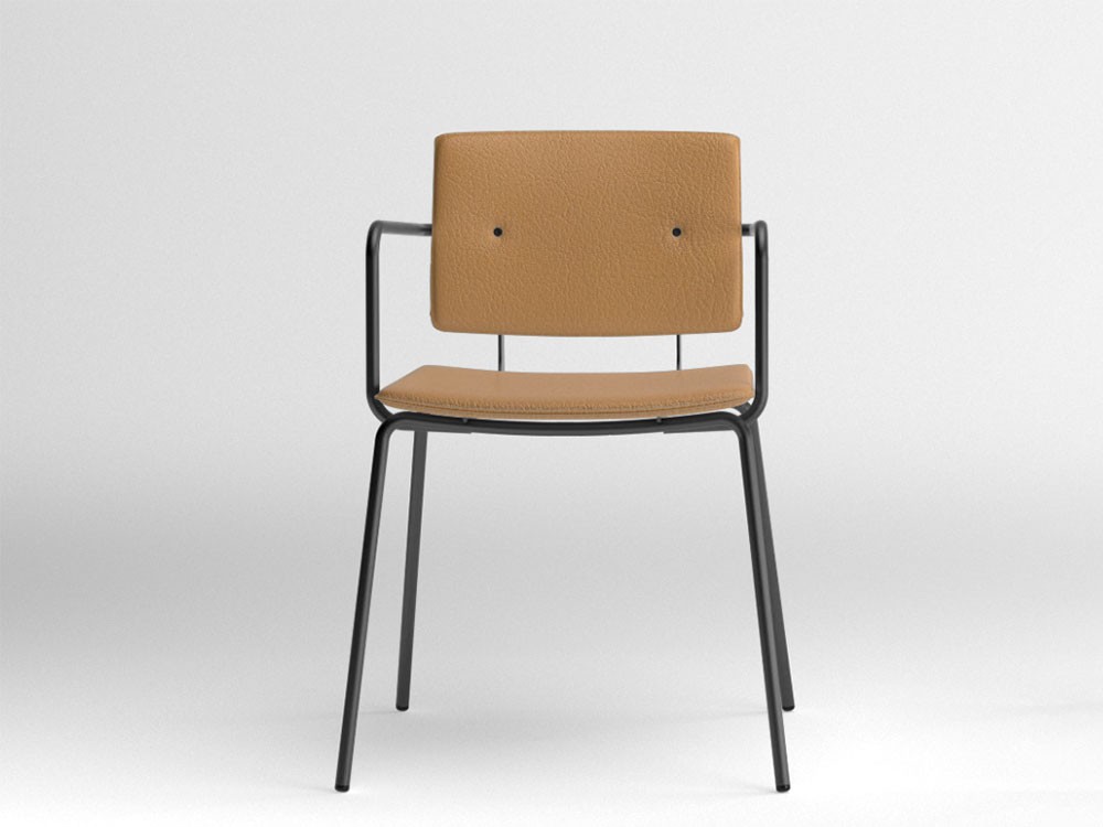 Silla Don piel sintética Ondarreta