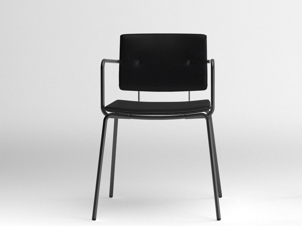 Silla Don piel sintética Ondarreta