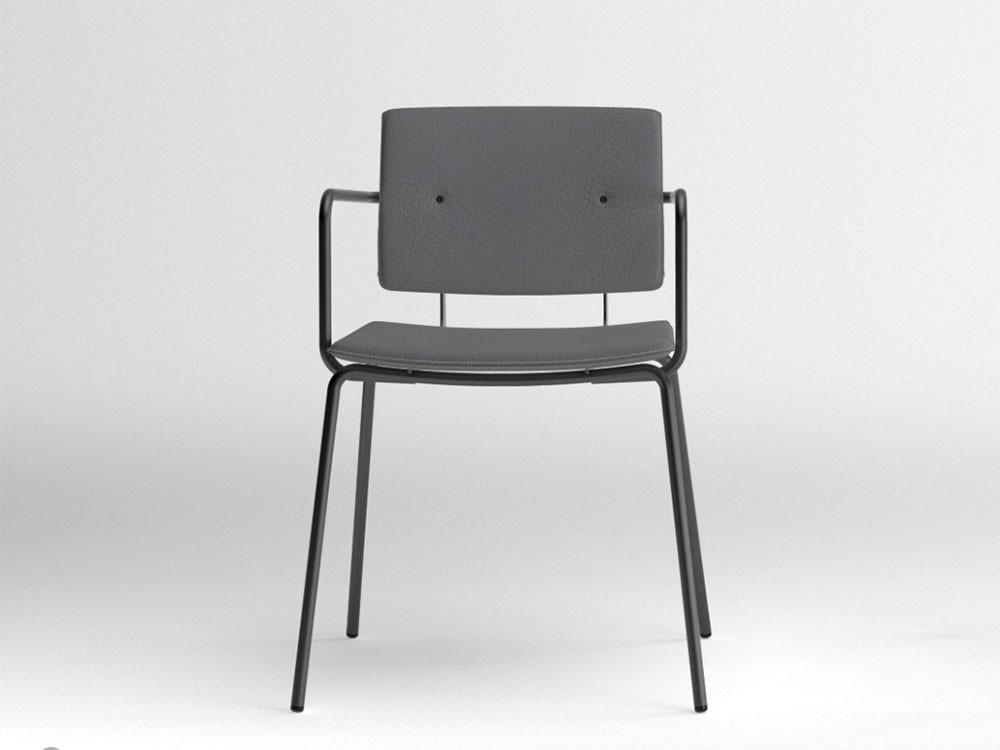 Silla Don piel sintética Ondarreta