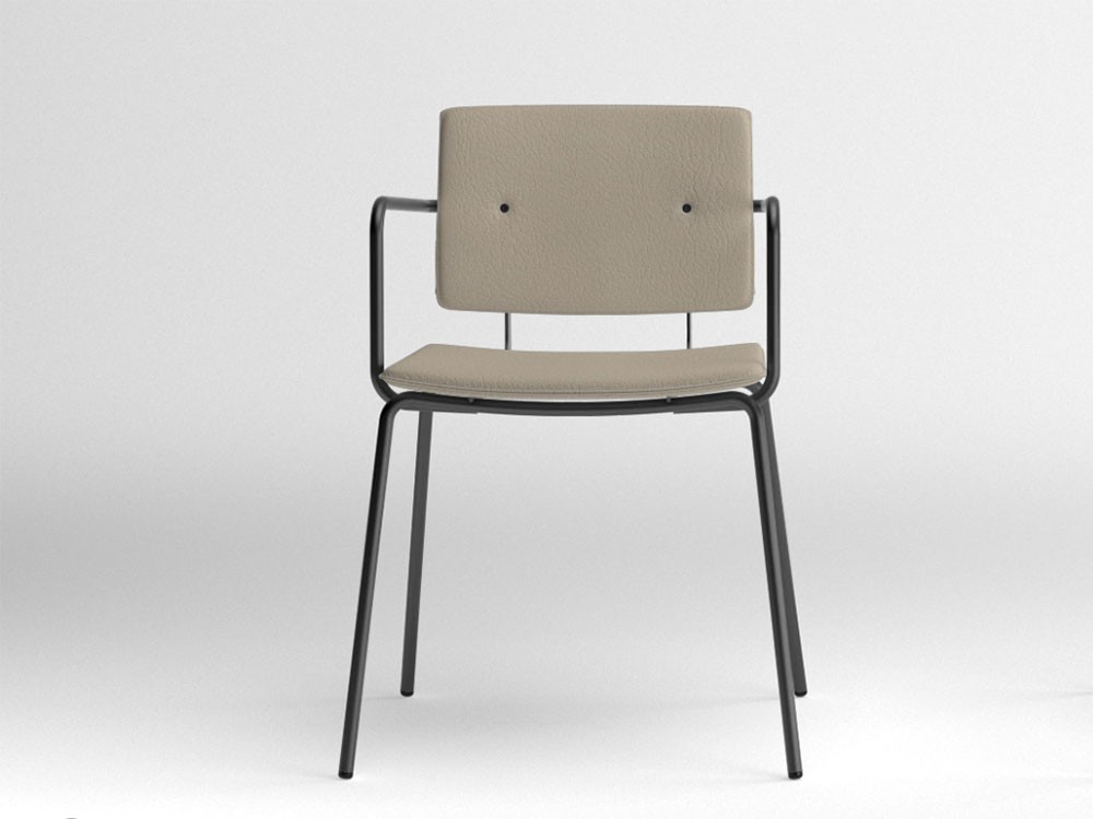 Silla Don piel sintética Ondarreta