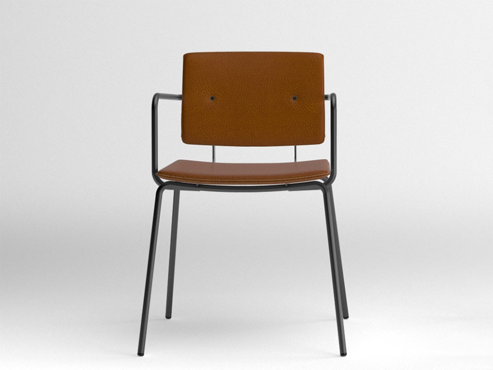 Silla Don piel sintética Ondarreta