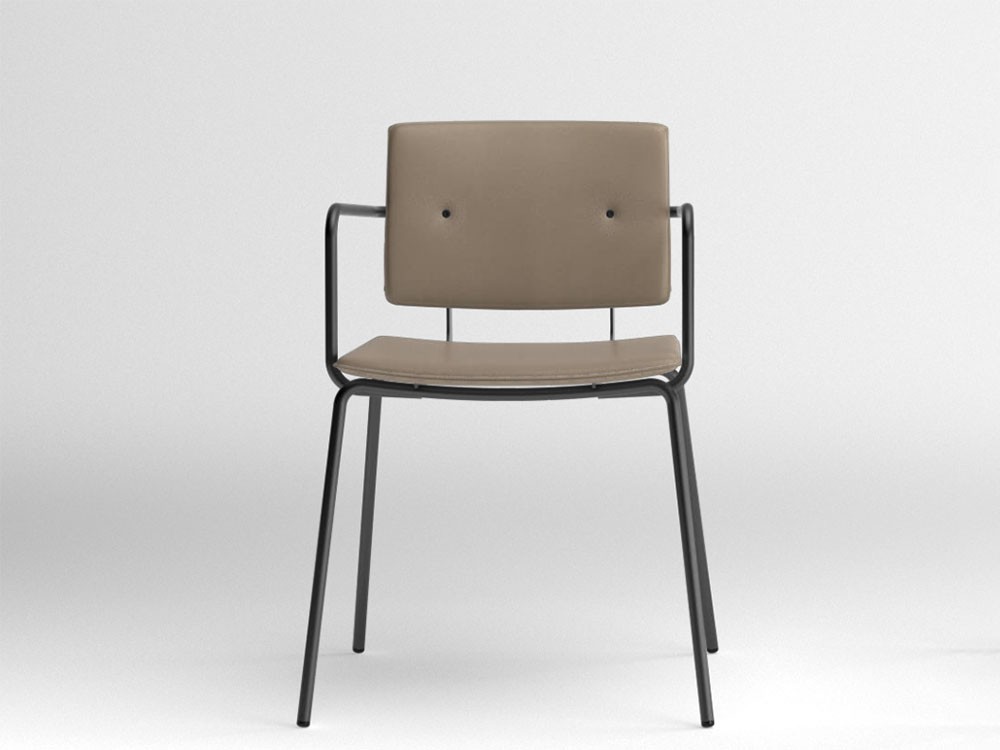 Silla Don piel sintética Ondarreta