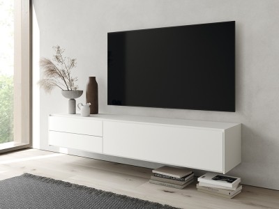 Mueble para televisión suspendido Addliving en colores lisos de Lagrama - 1