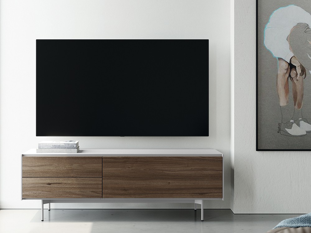 Mueble tv laminado con frentes en acabado boreal Addliving de Lagrama - 3