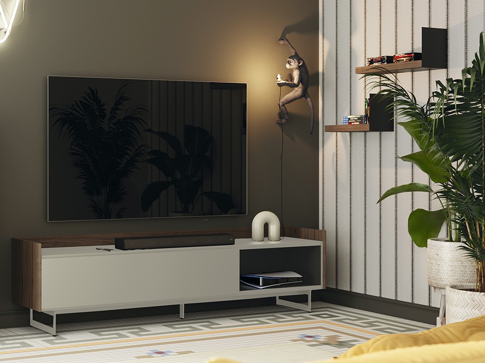 Mueble TV con bandeja y hueco Addliving de Lagrama - 4