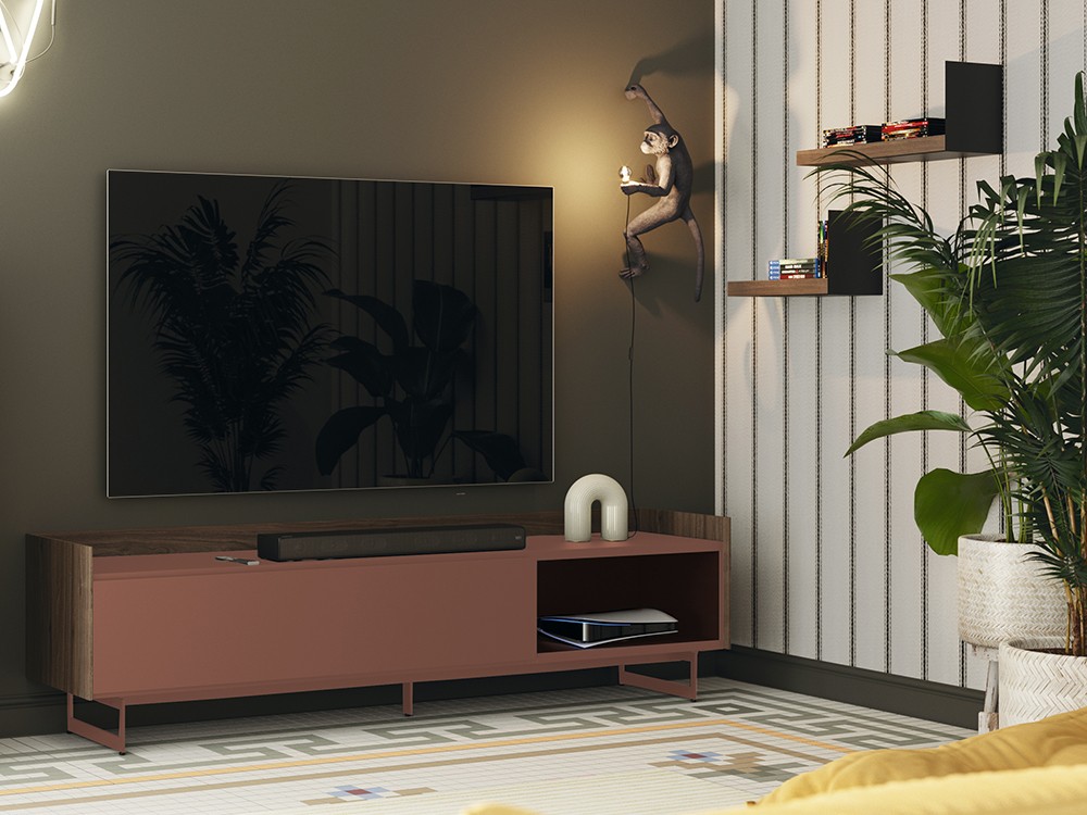 Mueble TV con bandeja y hueco Addliving de Lagrama - 6