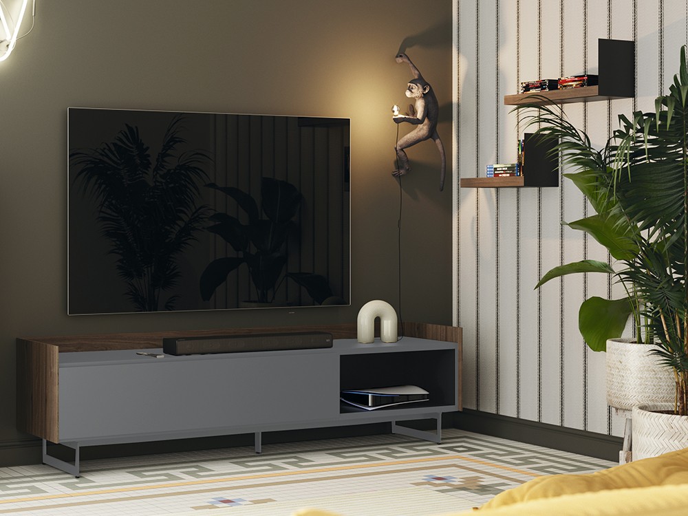 Mueble TV con bandeja y hueco Addliving de Lagrama - 7