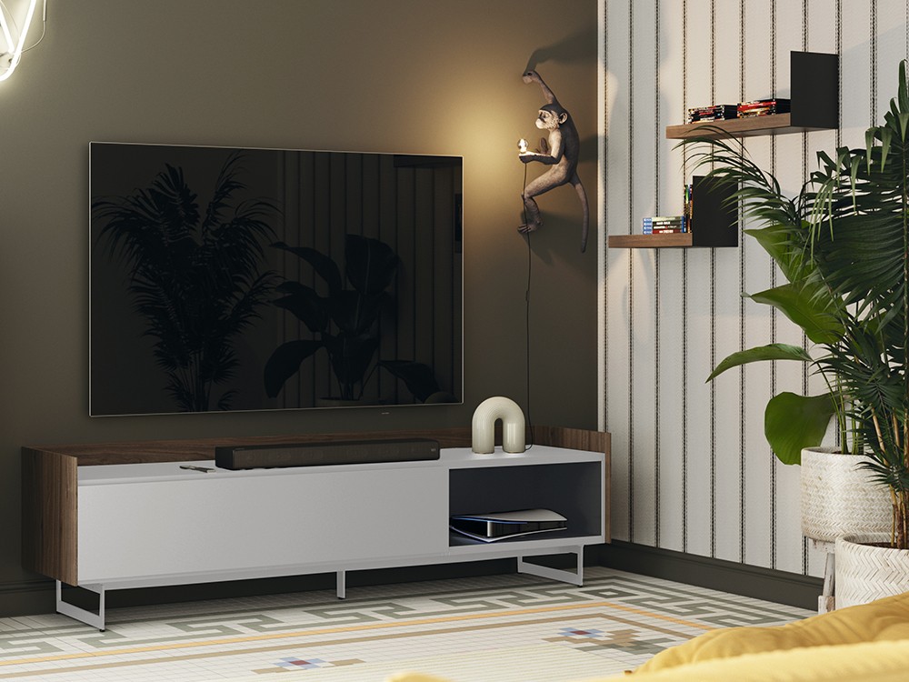 Mueble TV con bandeja y hueco Addliving de Lagrama - 8