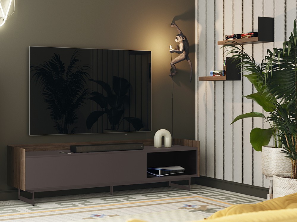 Mueble TV con bandeja y hueco Addliving de Lagrama - 10