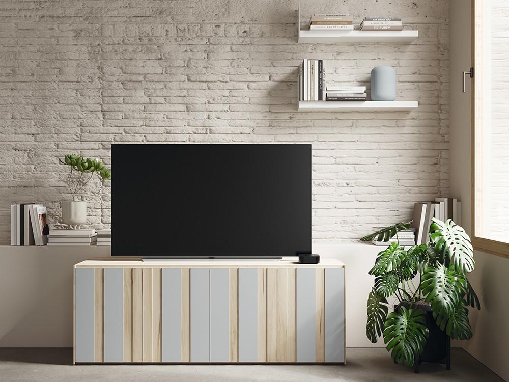 Mueble TV AV Addliving con puertas plegable de Lagrama - 2