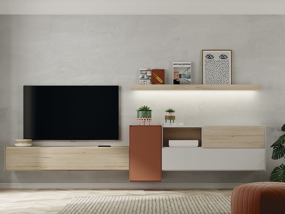 Composición para salón suspendida Addliving de Lagrama - 1