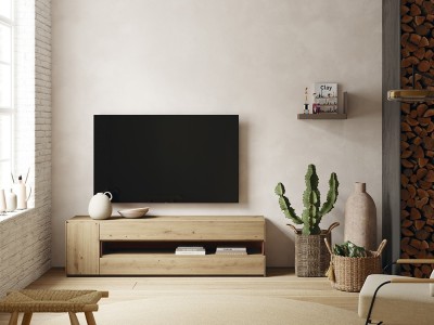 Mueble TV laminado Roble Addliving de Lagrama - 1