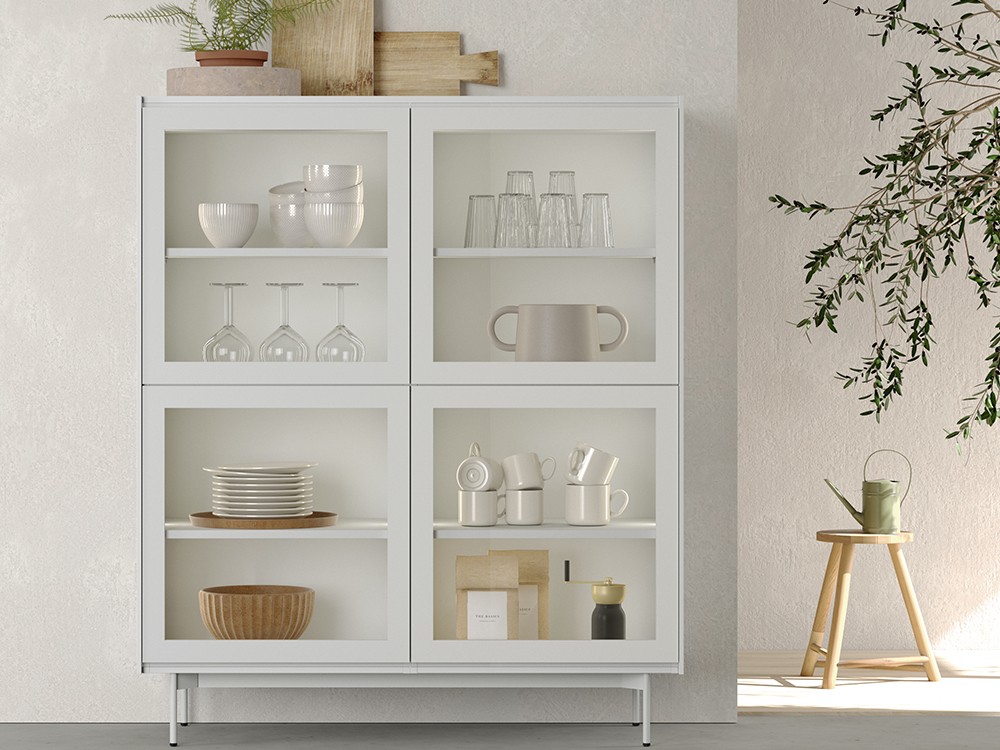 Vitrina cubo con luz led Addliving de Lagrama - 3