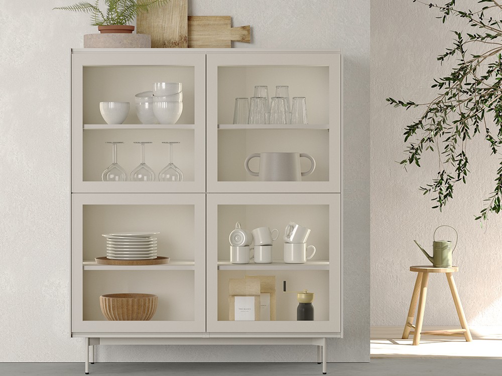 Vitrina cubo con luz led Addliving de Lagrama - 4