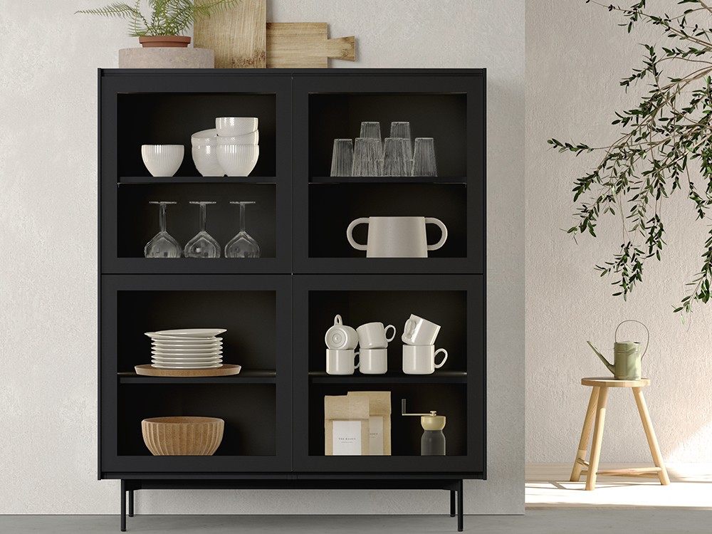 Vitrina cubo con luz led Addliving de Lagrama - 5