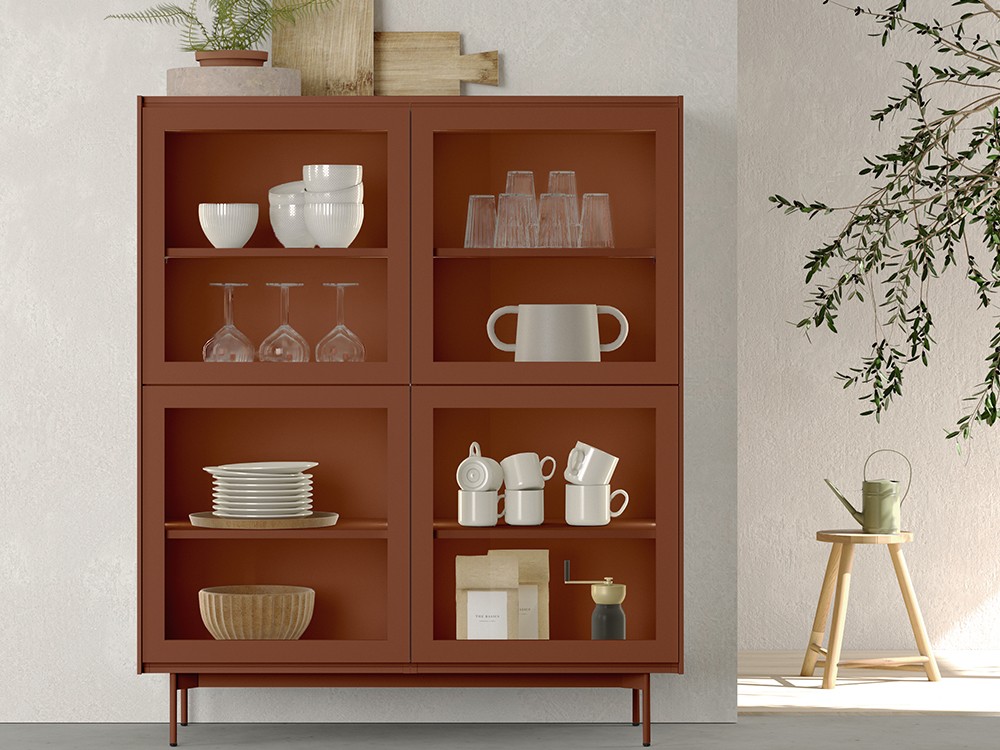 Vitrina cubo con luz led Addliving de Lagrama - 8