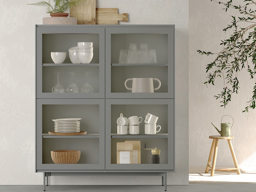 Vitrina cubo con luz led Addliving de Lagrama - 9