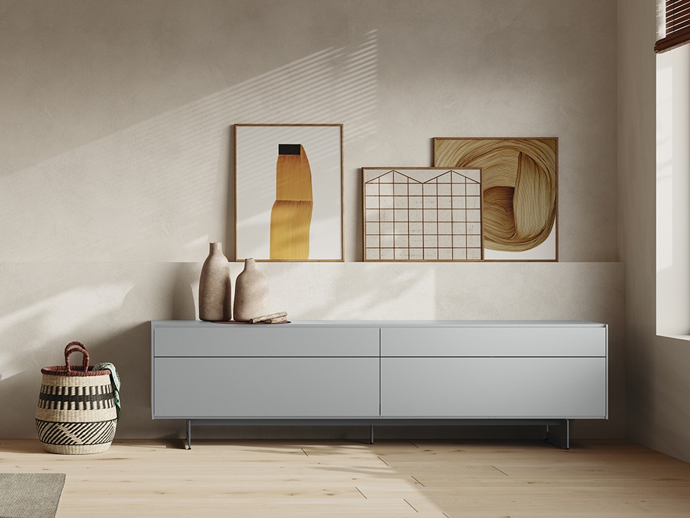 Aparador con cuatro cajones Addliving de Lagrama - 4