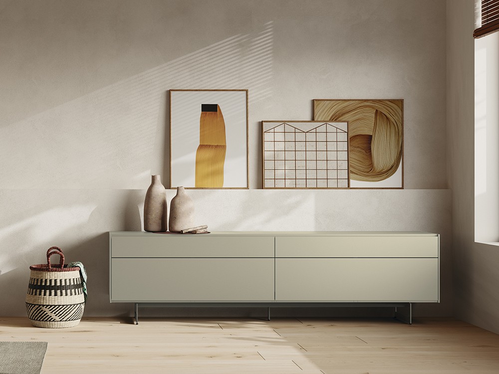 Aparador con cuatro cajones Addliving de Lagrama - 7