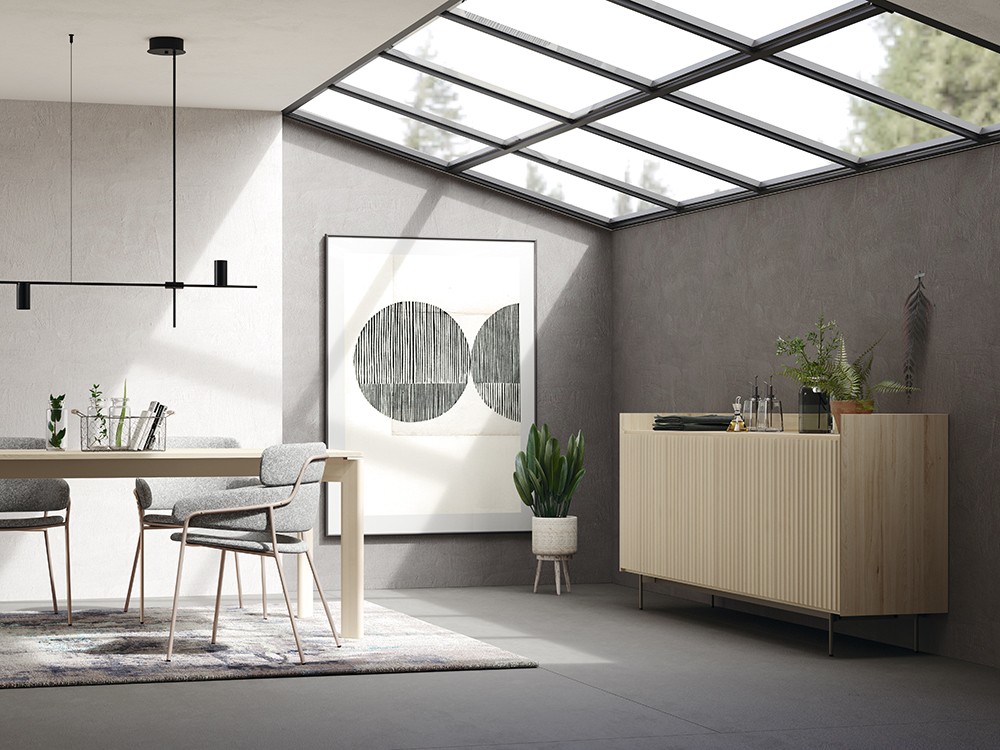 Aparador puertas plegables Ona madera Addliving de Lagrama - 2