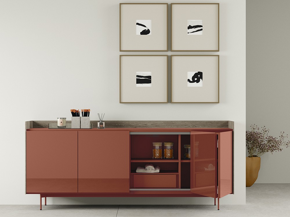 Aparador puertas plegables cristal Addliving de Lagrama - 8