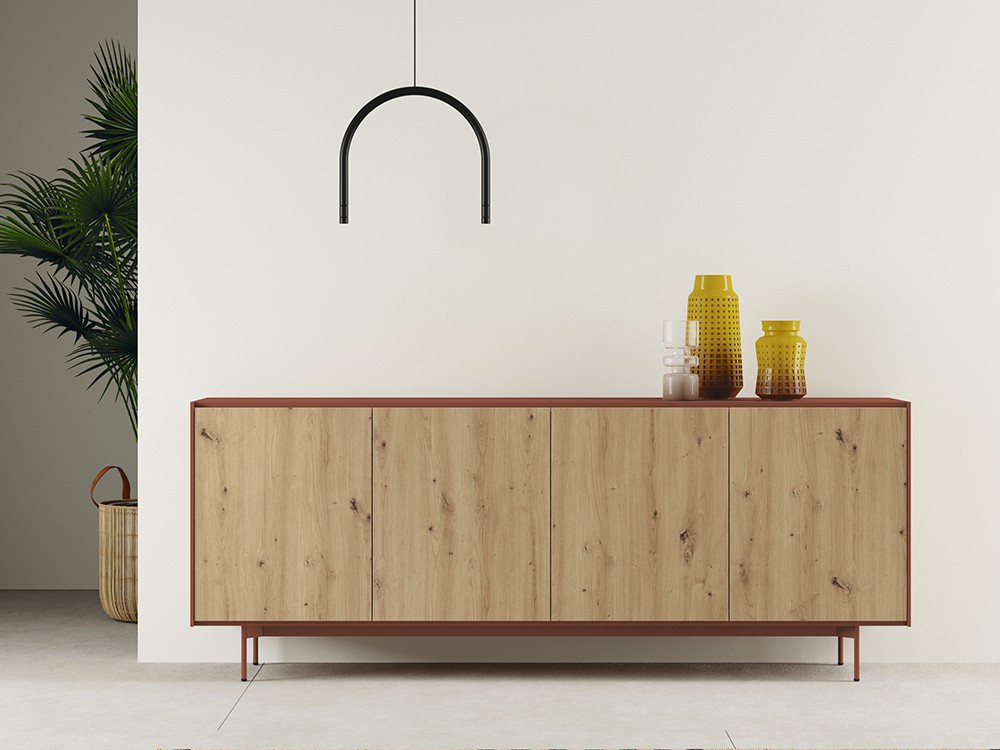 Aparador puertas plegables Roble Addliving de Lagrama - 9