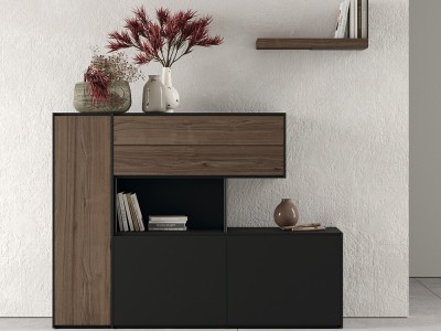 Aparador alto singular Madera Addliving de Lagrama - 1