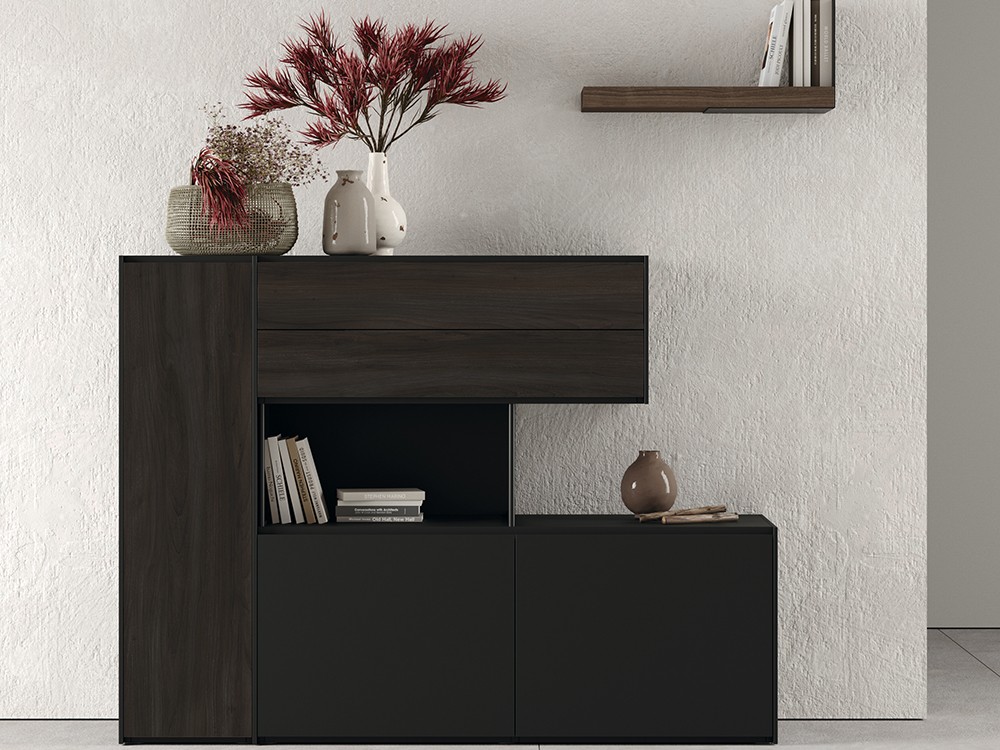 Aparador alto singular Madera Addliving de Lagrama - 4