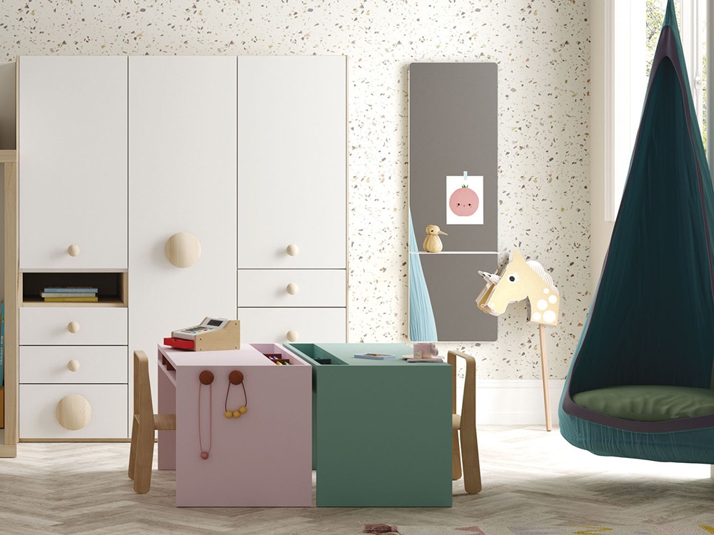 Dormitorio litera en L Cottage con armario Zona Joven de Lagrama - 3