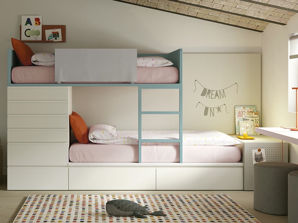 Cama tren con cajones Zona Joven de Lagrama - 3