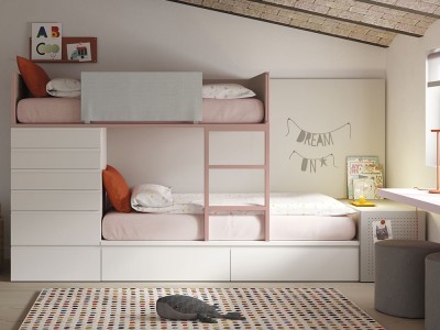Cama tren con cajones Zona Joven de Lagrama - 1