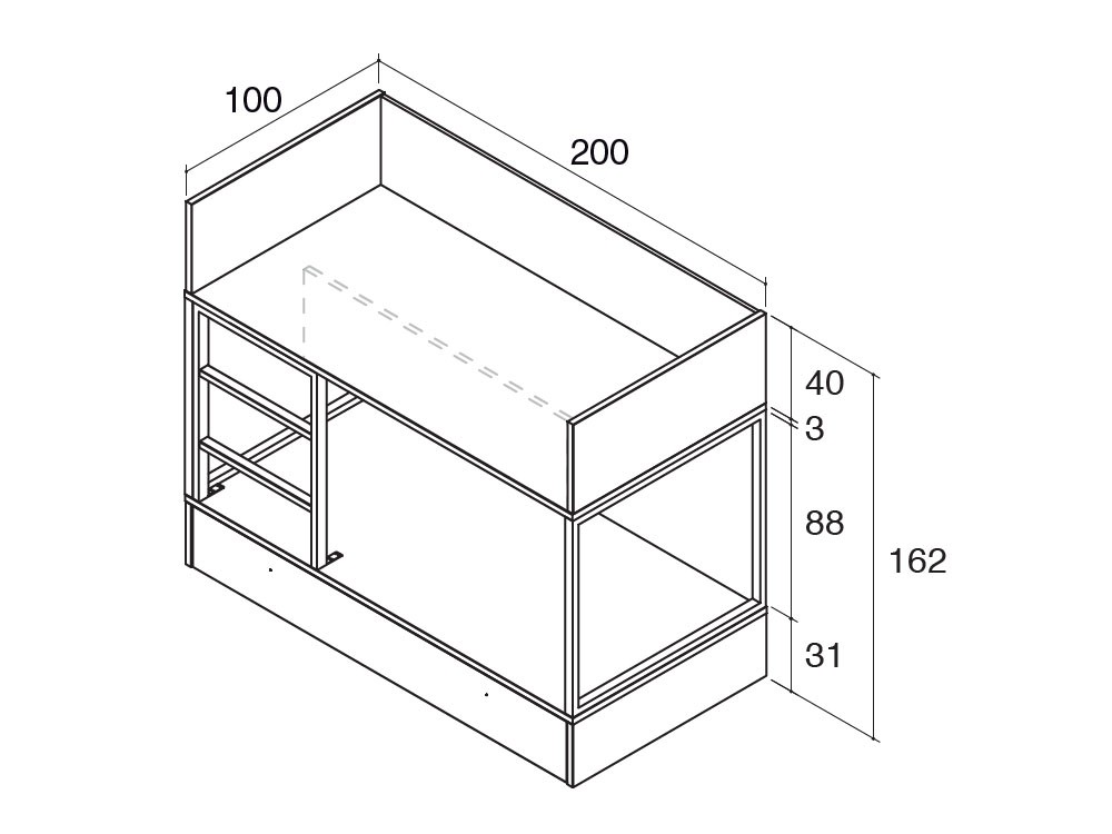 Litera vagón con arrastre Zona Joven de Lagrama - 5