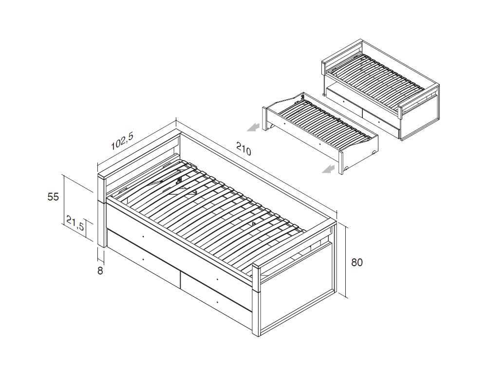 Compacta Homage Geminis Zona Joven de Lagrama - 4